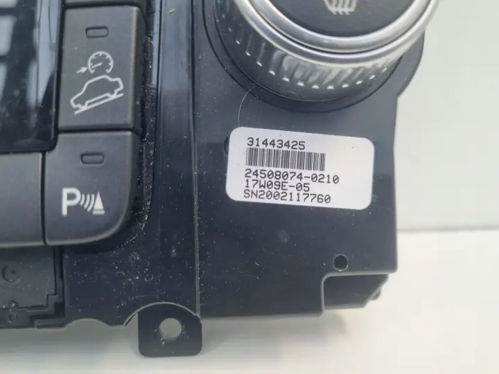 Volvo S60 II V60 I XC60 I PANEL KLIMATYZACJI Nawiewu radia 31443425