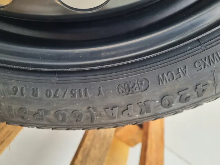 Opel Vectra C Astra H KOŁO DOJAZDOWE dojazdówka 115/70 R16 5x110 2160132