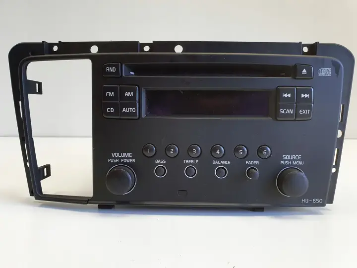 Volvo S60 I V70 II XC70 RADIO CD Radioodtwarzacz HU-650 31260000