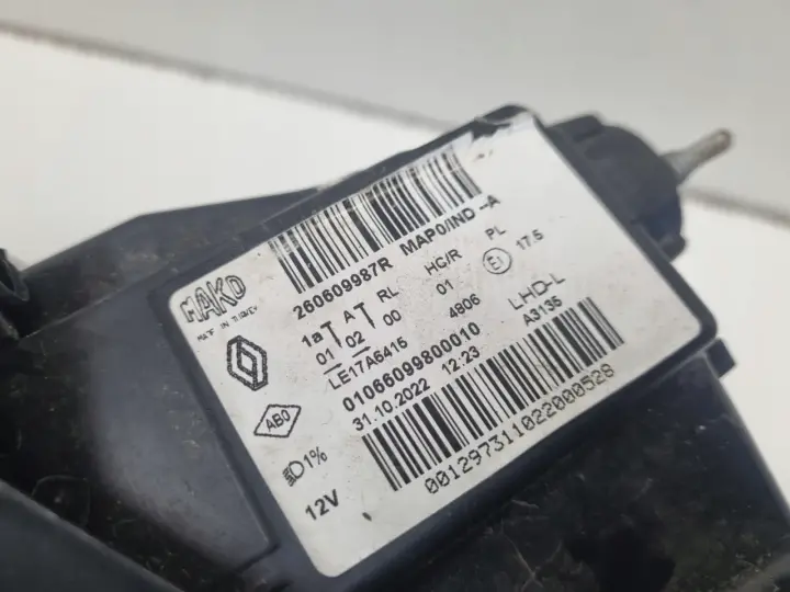Renault Clio V PRZEDNIA LAMPA LEWA lewy przód FULL LED EUROPA 260609987R