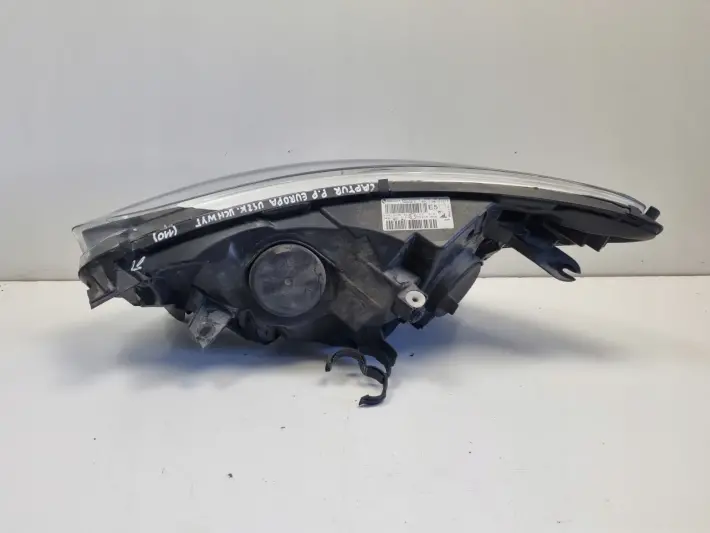 Renault Captur I 13-19r PRZEDNIA LAMPA PRAWA PRAWY PRZÓD europa 260100947R