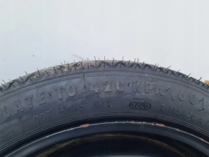 Opel Vectra C Astra H KOŁO DOJAZDOWE dojazdówka 115/70 R16 5x110 2160132