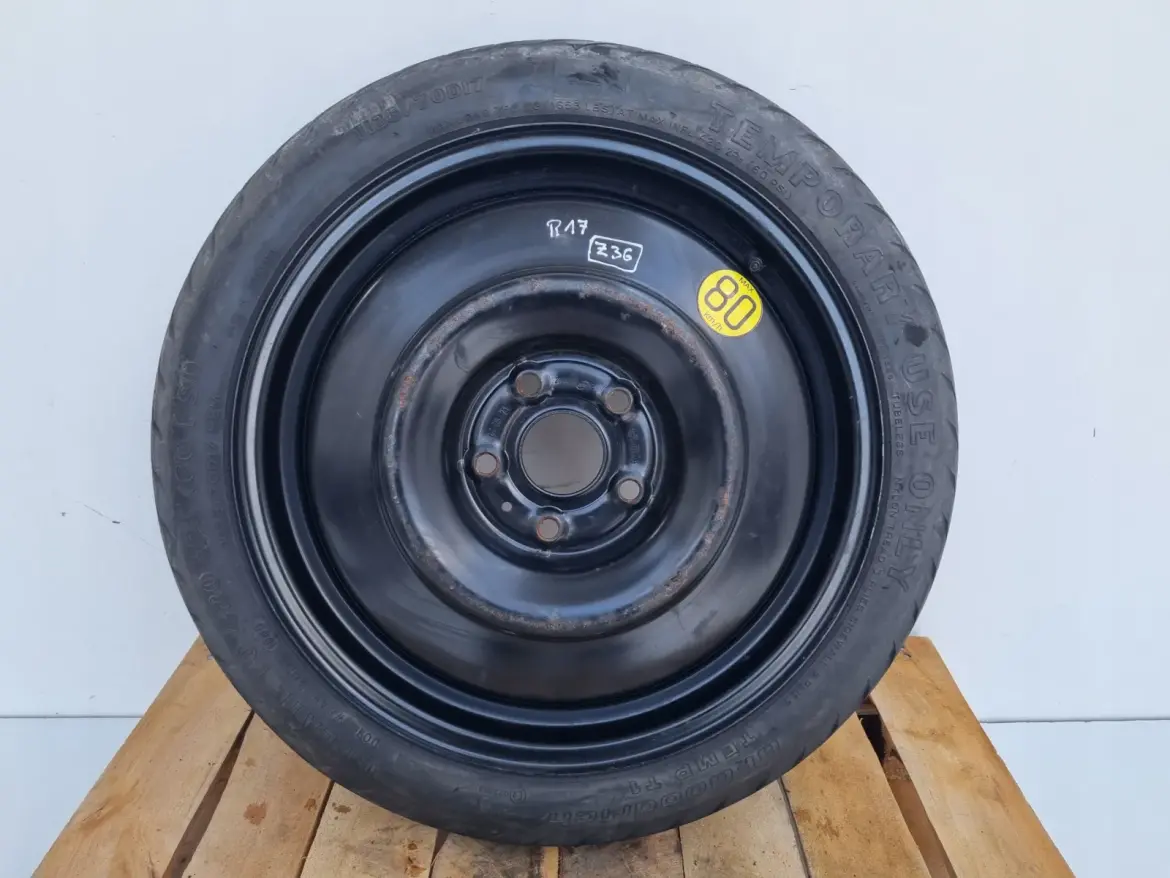 Toyota Auris KOŁO DOJAZDOWE dojazdówka 125/70 R17 5x114,3 2170602
