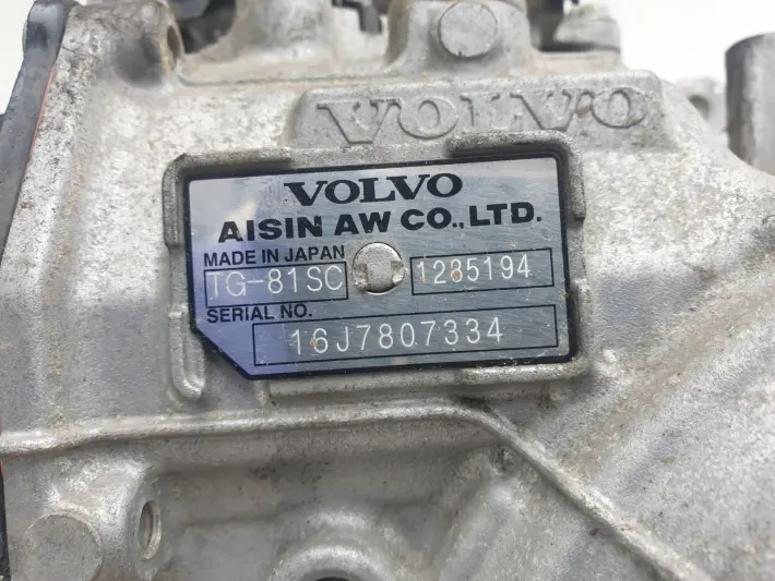 Volvo S90 V90 II 2.0 T TURBO AUTOMATYCZNA SKRZYNIA BIEGÓW TG-81SC 1285194