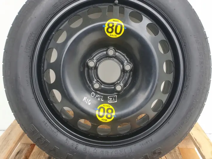 Opel Vectra C Astra H KOŁO DOJAZDOWE dojazdówka 125/85 R16 5x110 2160132