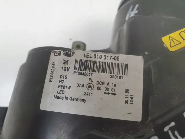 Saab 93 9-3 II LIFT 07-11r PRZEDNIA LAMPA LEWA lewy przód EUROPA 1EL010317
