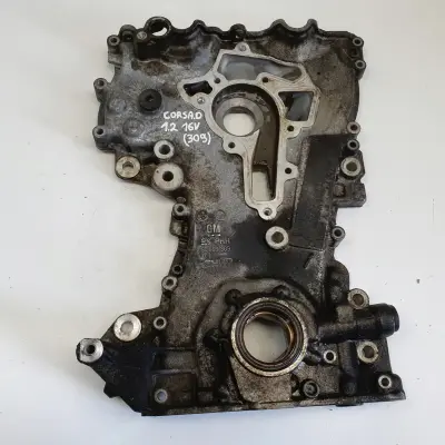 Opel Corsa D 1.2 1.4 16V OBUDOWA ROZRZĄDU osłona POMPA OLEJU 55556309