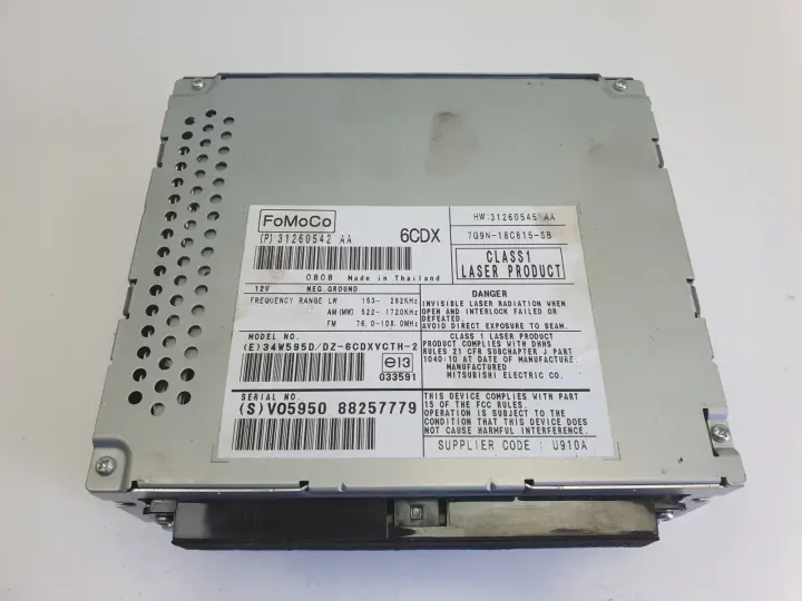 Volvo V70 III S80 II RADIO CD radioodtwarzacz CZYTNIK NAWIGACJI 31260542