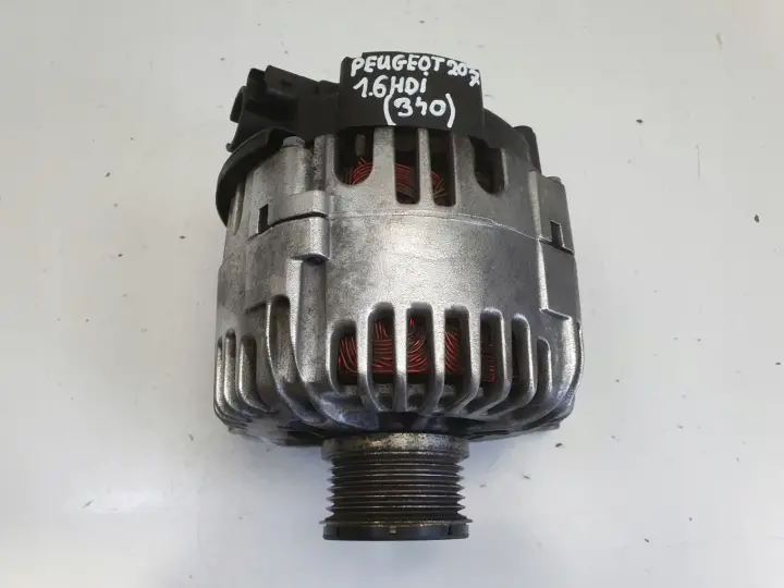 Peugeot 207 1.6 HDI ALTERNATOR valeo 9646321780