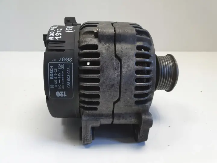 Audi A3 8L Golf IV 1.9 TDI ALTERNATOR 0123515021 038903023J 120A