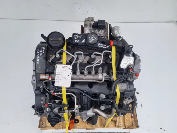 SILNIK KOMPLET VW EOS 2.0 TDI 140KM udokumentowane 165tyś CBA CBAB