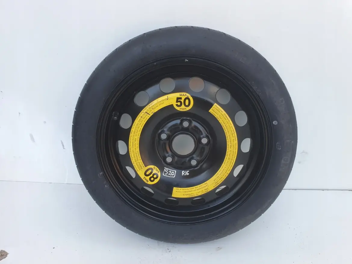 Audi Seat Vw Golf VI KOŁO DOJAZDOWE dojazdówka 125/70 R16 1K0601027F 5x112