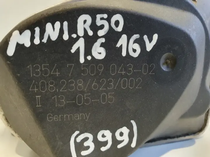 Mini Cooper R50 R53 1.6 16V PRZEPUSTNICA 7509043