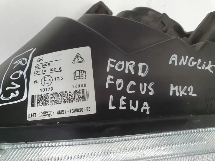 Ford Focus mk2 02-06 PRZEDNIA LAMPA LEWA lewy przód anglik 4M51-13W030-BE