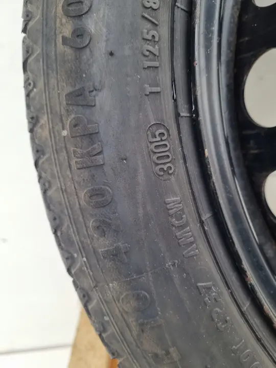 Mercedes CLK W209 KOŁO DOJAZDOWE dojazdówka 125/80 R17 5x112 2094000302