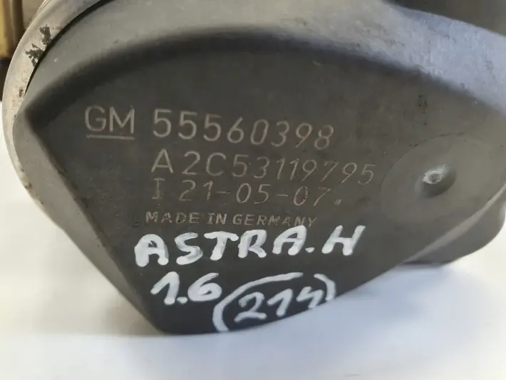 Opel Astra III H 1.6 16V PRZEPUSTNICA 55560398