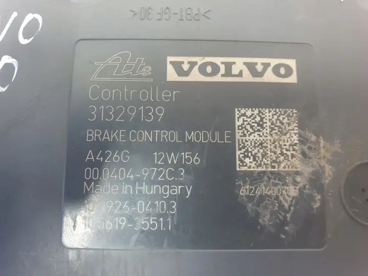 Volvo V70 III S80 II POMPA ABS hamulcowa Sterownik 31329139 P31329139