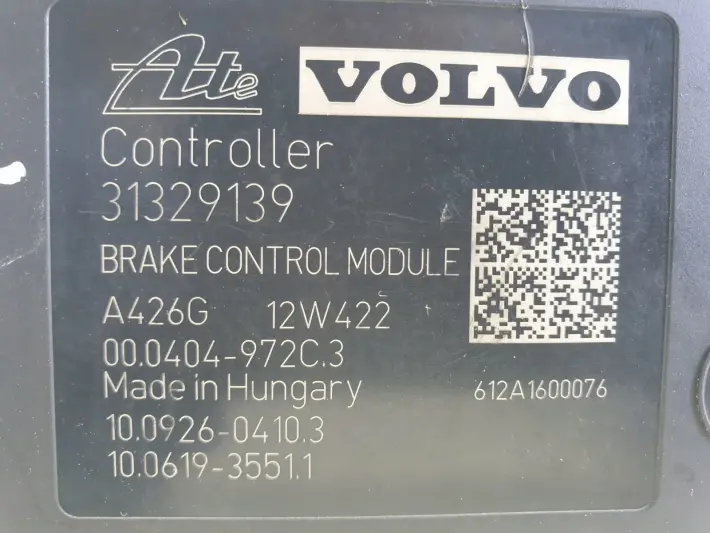 Volvo V70 III S80 II POMPA ABS Sterownik 31329139