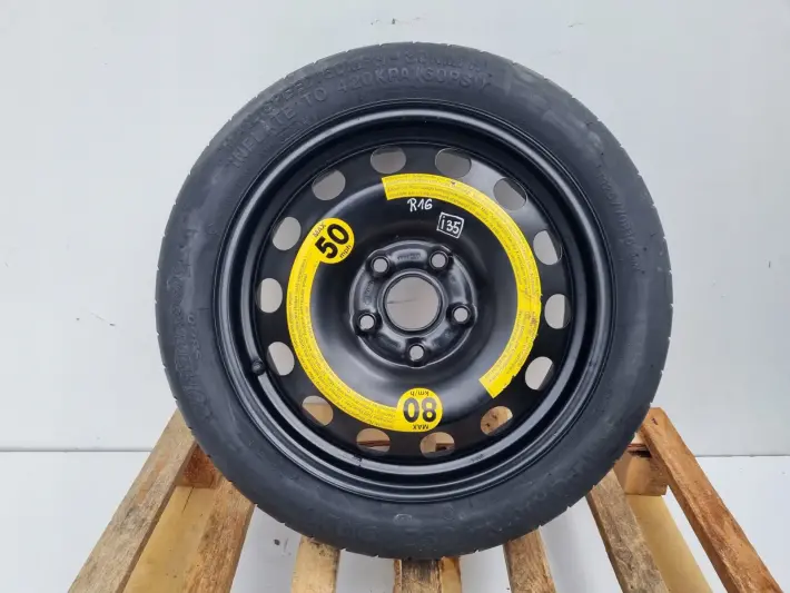 Audi Seat Vw Golf V KOŁO DOJAZDOWE dojazdówka 125/70 R16 1K0601027F 5x112