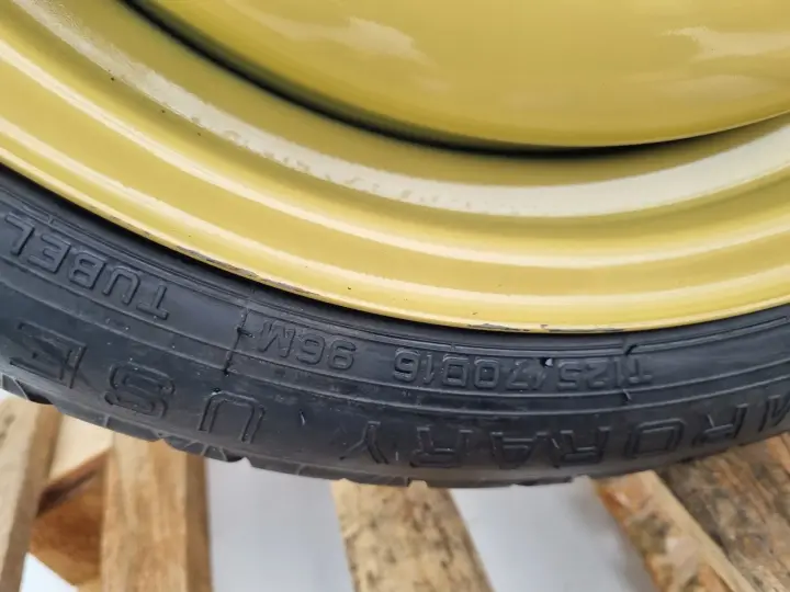 Mitsubishi lancer KOŁO DOJAZDOWE dojazdówka 125/70 D16 R16 J16X4T 5x114,3