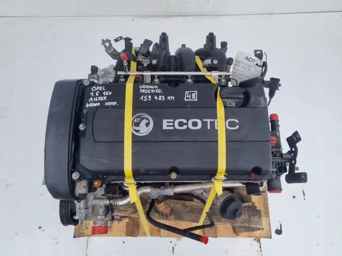 SILNIK KOMPLET Opel Zafira B 1.6 16V udokumentowane 159tyś A16XER