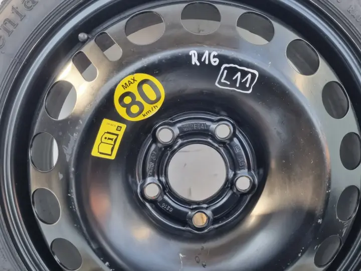 Opel Vectra C Astra H KOŁO DOJAZDOWE dojazdówka 115/70 R16 5x110 2160132