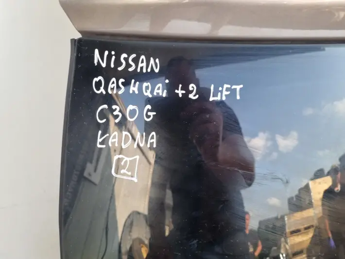 Nissan Qashqai +2 J10 LIFT TYLNA TYLNIA KLAPA BAGAŻNIKA TYŁ KAMERA C30G
