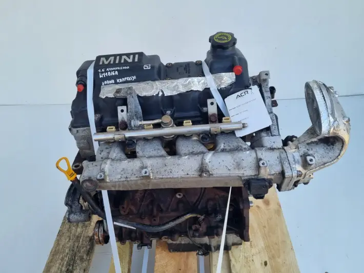 SILNIK KOMPLET Mini Cooper S R50 R52 R53 1.6 KOMPRESSOR 163KM W11B16A