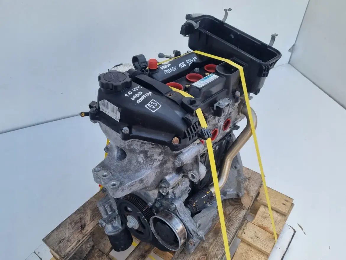 SILNIK KOMPLET Peugeot 107 1.0 12V 68KM udokumentowane 106tyś 1KR 1KR-B52