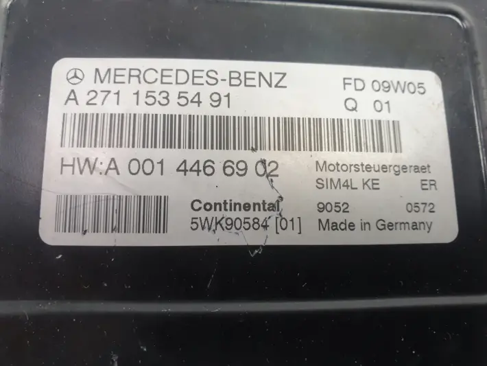 Mercedes CLK W209 1.8 K STEROWNIK SILNIKA oryginał