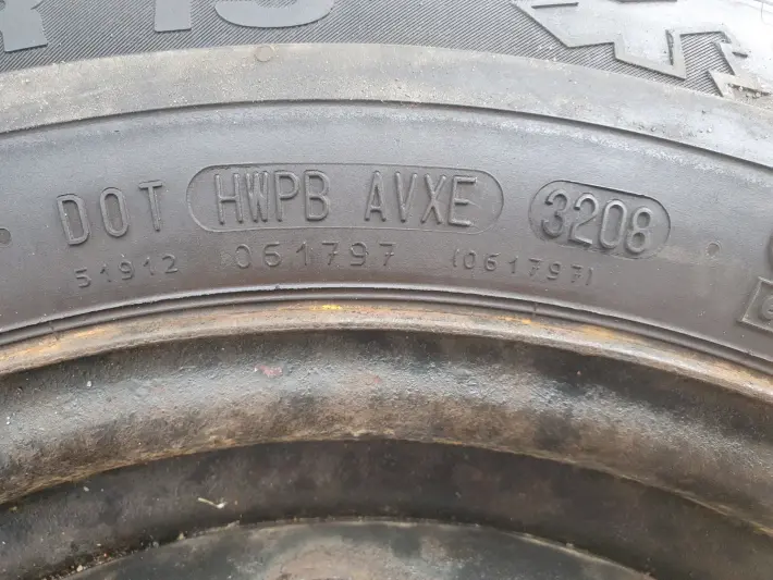 Megane II Scenic II KOŁO ZAPASOWE Zapas 185/65 R15