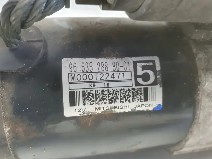 Peugeot 207 1.6 HDI ROZRUSZNIK 9663528880