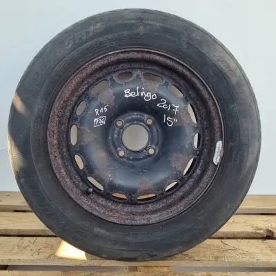 Citroen Berlingo II II KOŁO ZAPASOWE Zapas felga 195/65 R15 4x108
