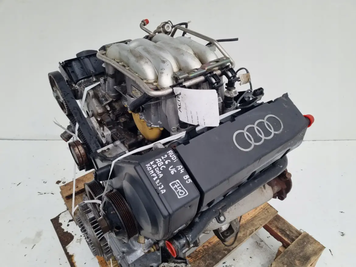 SILNIK KOMPLET Audi 80 B3 B4 2.6 V6 150KM test ABC