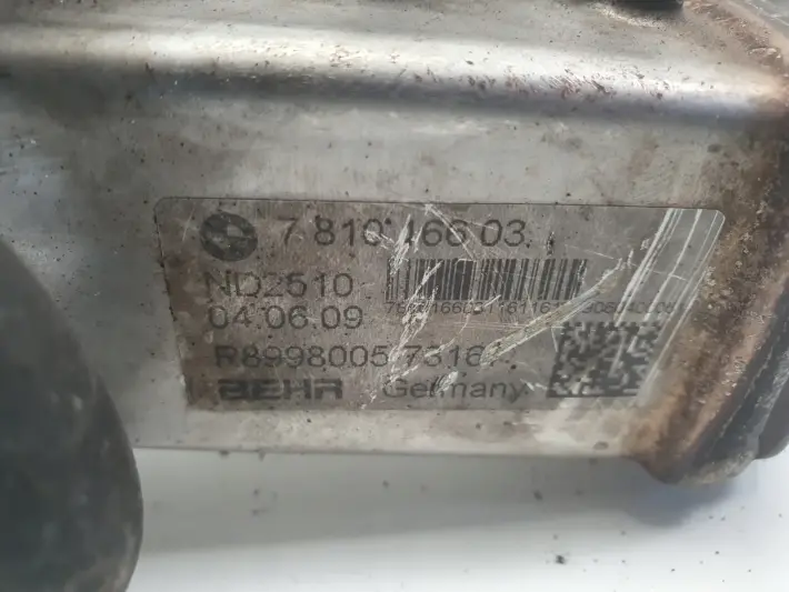 BMW E87 E90 E91 2.0 D ZAWÓR EGR chłodniczka spalin 781016603