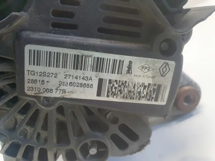 Dacia Duster II 1.0 0.9 TCe ALTERNATOR 231006677R 2714143A.