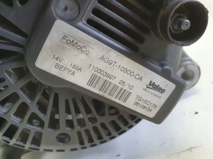 Ford Mondeo MK4 2.0 TDCI ALTERNATOR valeo AG9T-10300-CA 150A