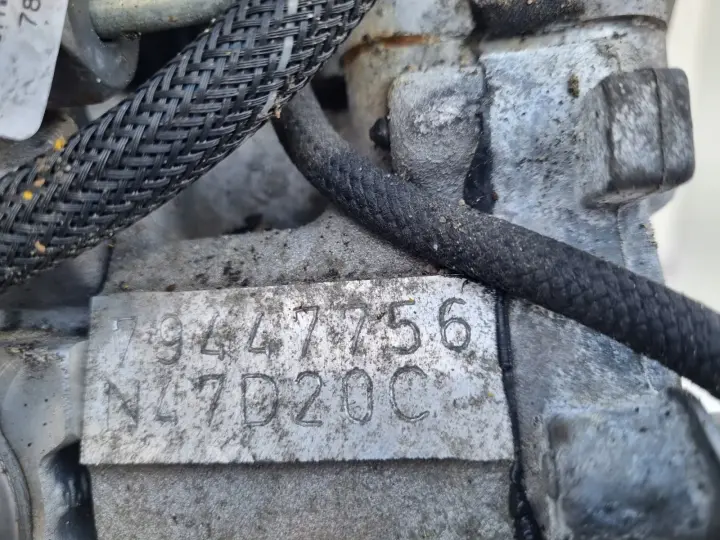 SILNIK KOMPLET BMW F10 F11 2.0 D DIESEL 184KM 147tyś N47D20C