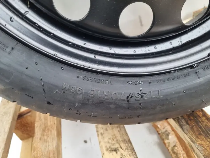 Audi Seat Vw Golf V KOŁO DOJAZDOWE dojazdówka 125/70 R16 1K0601027F 5x112