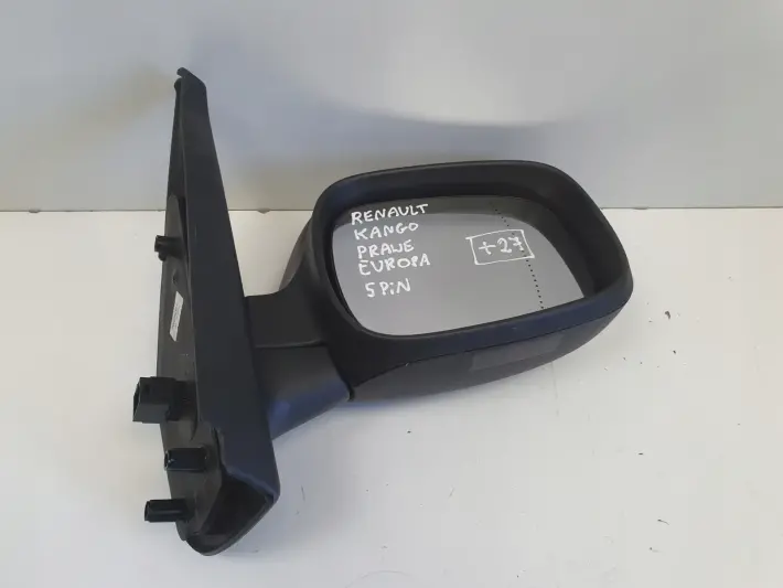Renault Kangoo 97-08r LUSTERKO PRAWE PASAŻERA europa 5 pin 7700354639-F