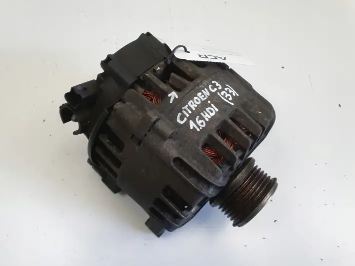 Citroen C3 II 1.6 HDi ALTERNATOR Valeo 9678048880 CL15