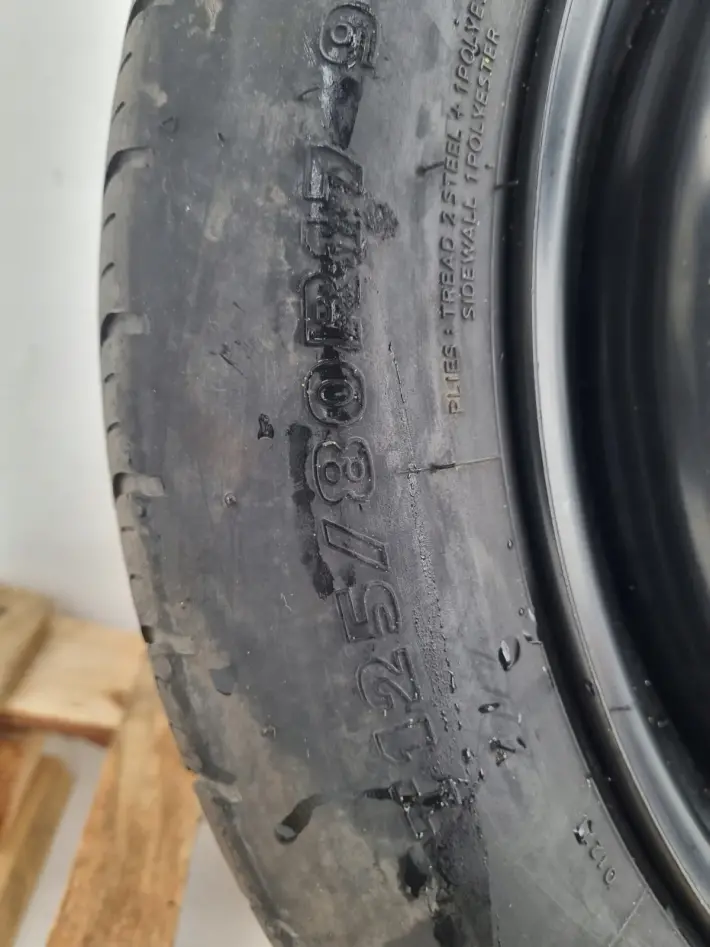 Volvo S80 V70 S60 I KOŁO DOJAZDOWE dojazdówka 125/80 R17 9209872