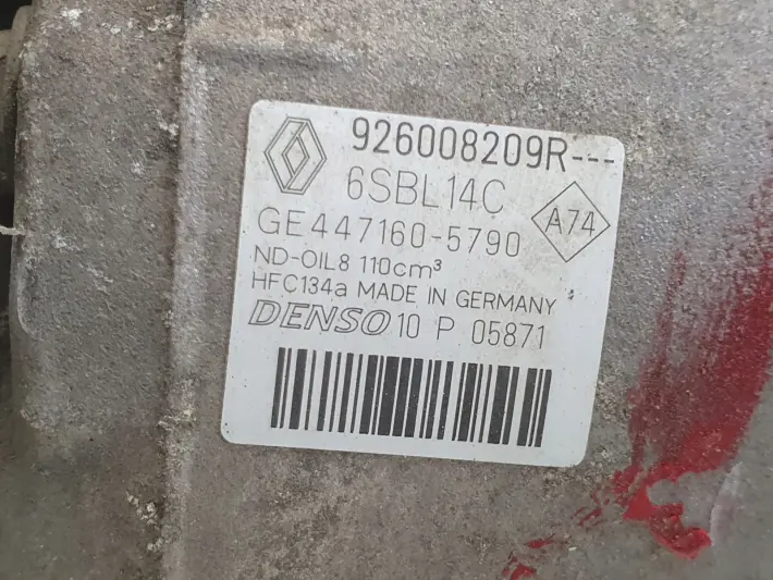 Renault Scenic III 1.5 DCI SPRĘŻARKA KLIMATYZACJI pompa 926008209R