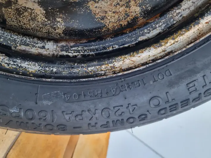 Ford C-Max Focus Mk2 II KOŁO DOJAZDOWE dojazdówka 125/85 R16 5x108 1S71MH