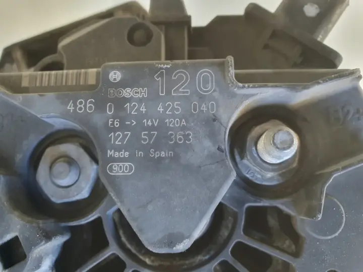 Saab 93 9-3 II 2.0 T ALTERNATOR bosch 0124425040 120A