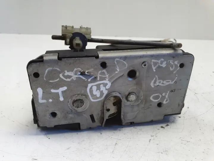 Opel Corsa D ZAMEK DRZWI lewy tył kierowcy 13258266 EQ