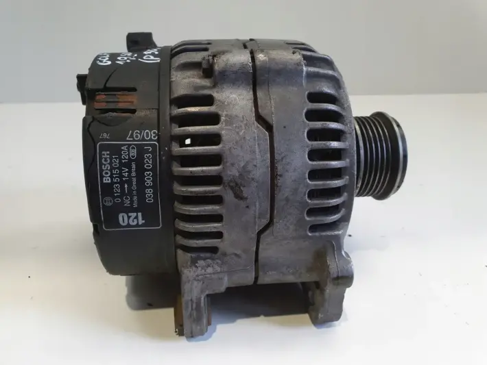 Audi A3 8L Golf IV 1.9 TDI ALTERNATOR 0123515021 038903023J 120A