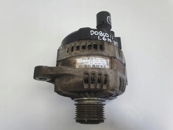 Fiat Doblo II 1.6 M-Jet ALTERNATOR 150A 51943777 denso