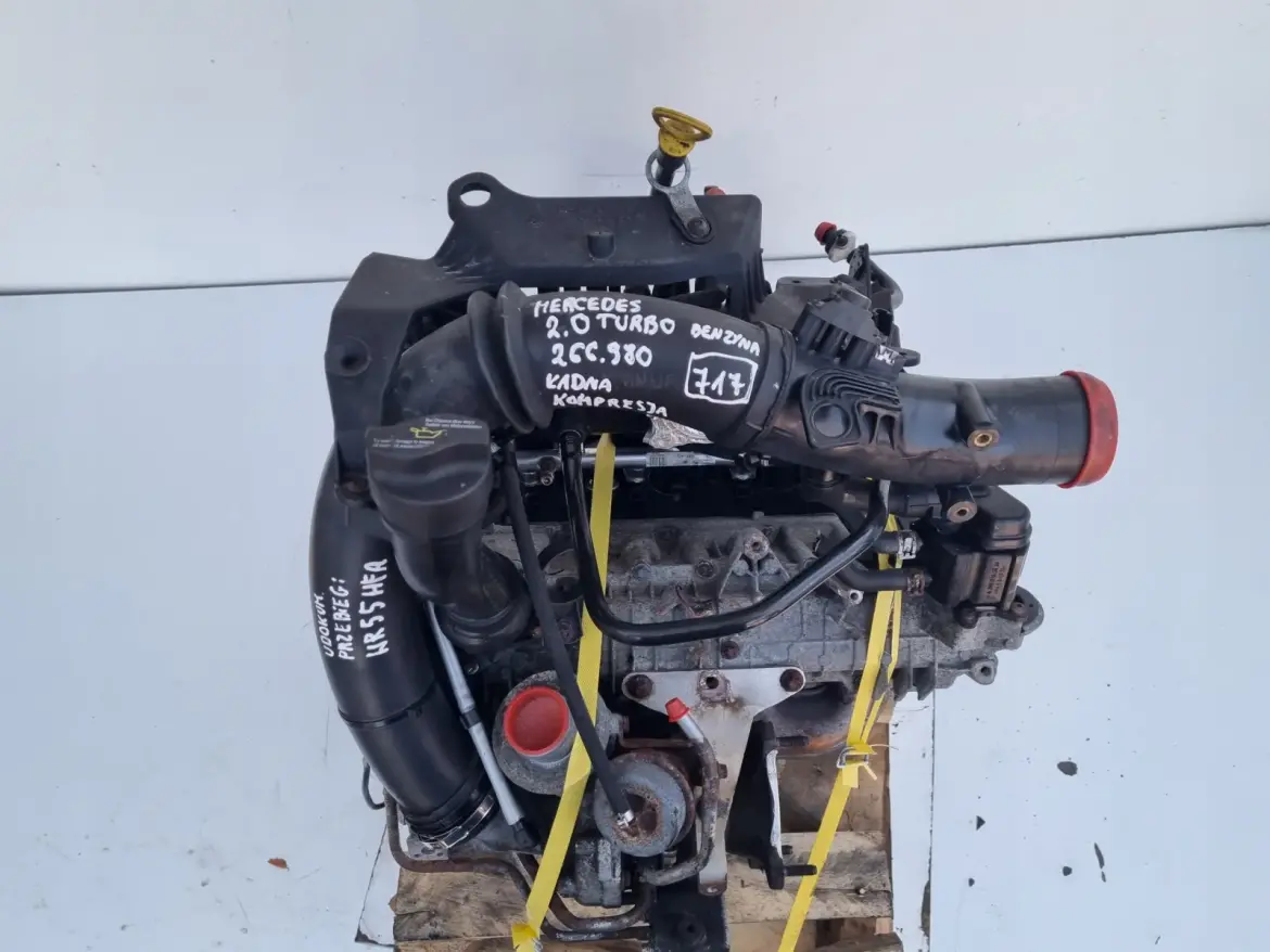 SILNIK KOMPLET Mercedes W169 A200 2.0 T TURBO 193KM 171tyś 266980 266.980