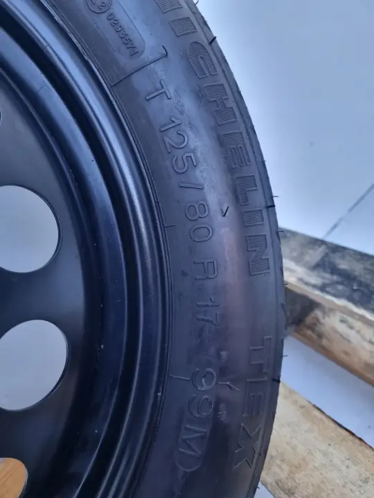 Volvo S80 I V70 II S60 I KOŁO DOJAZDOWE dojazdówka 125/80 R17 9209872